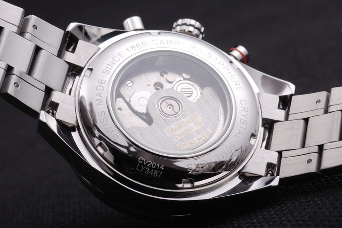 White Carrera Replica Watches 3760